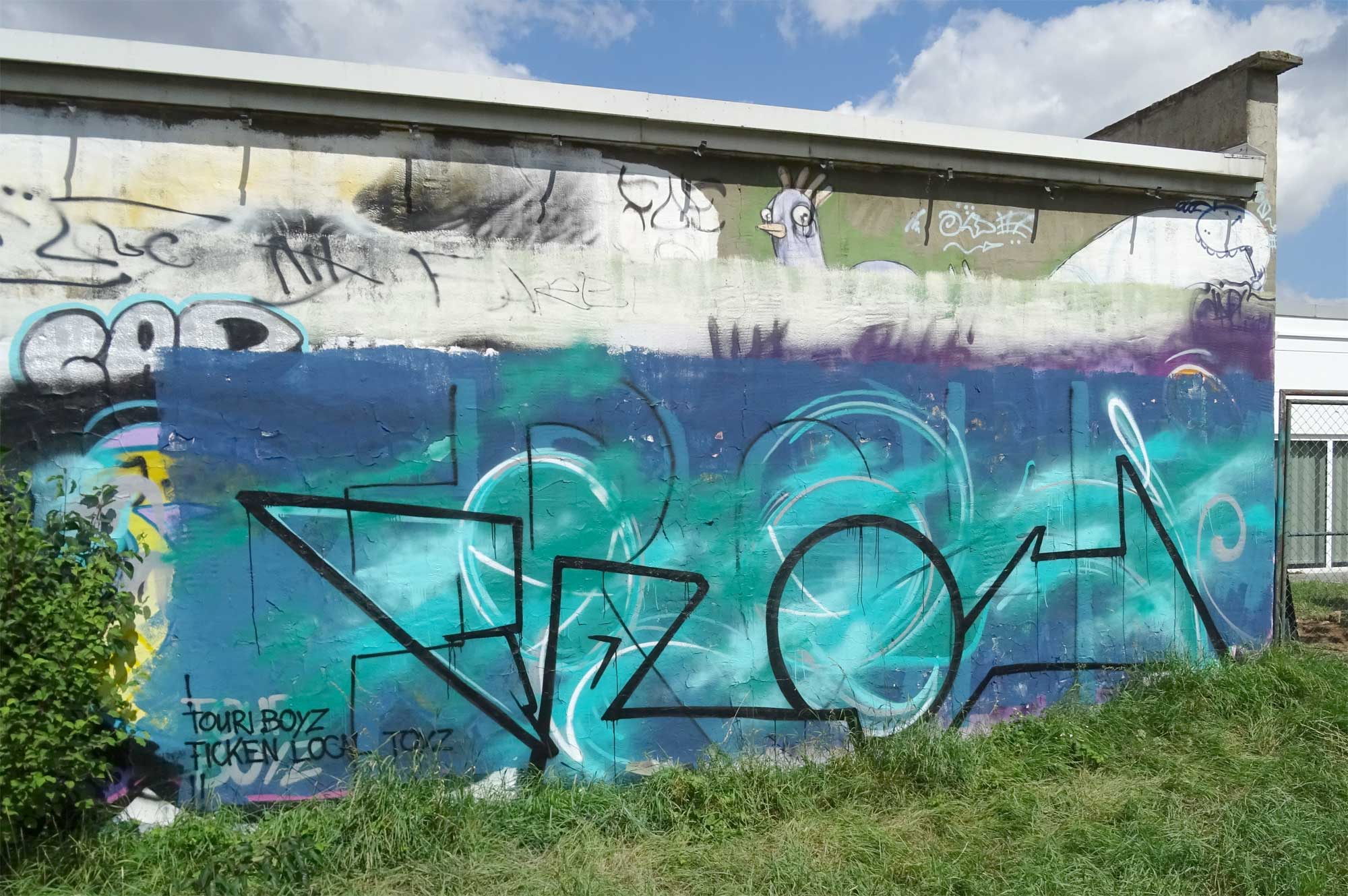 Graffiti in Worms - TouriBoyz