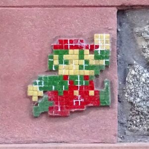 Super Mario PixelArt Friedrich-Ebert-Straße Worms