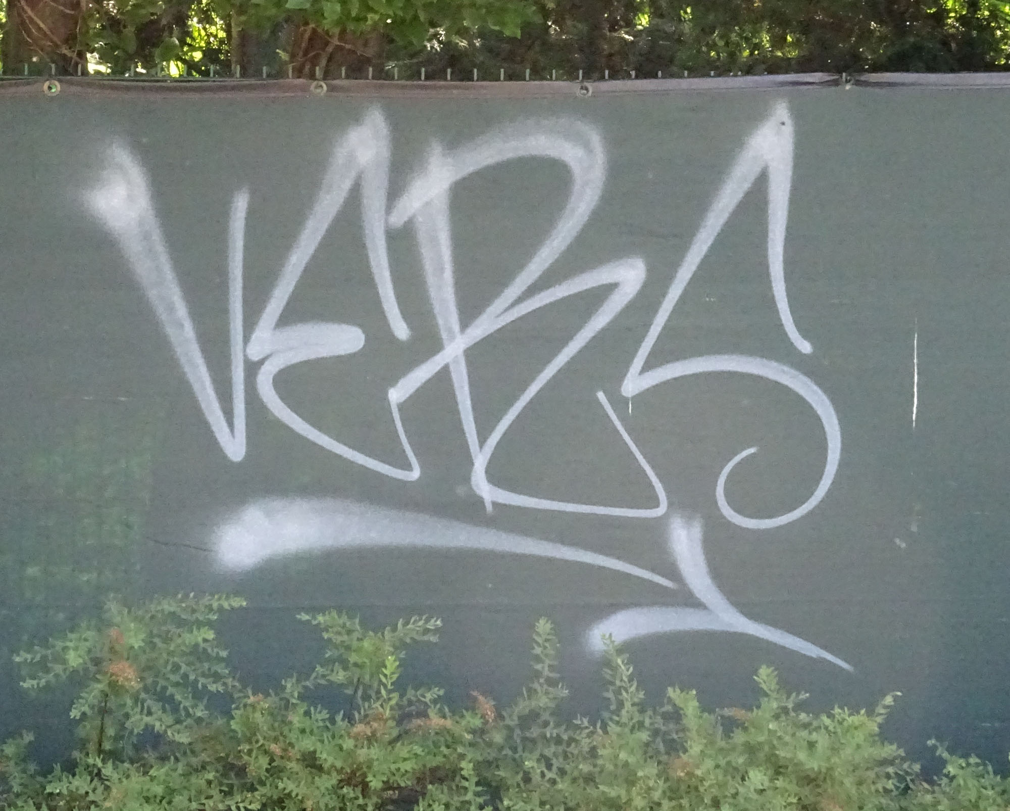 Graffiti am Kirschgartenweg Worms