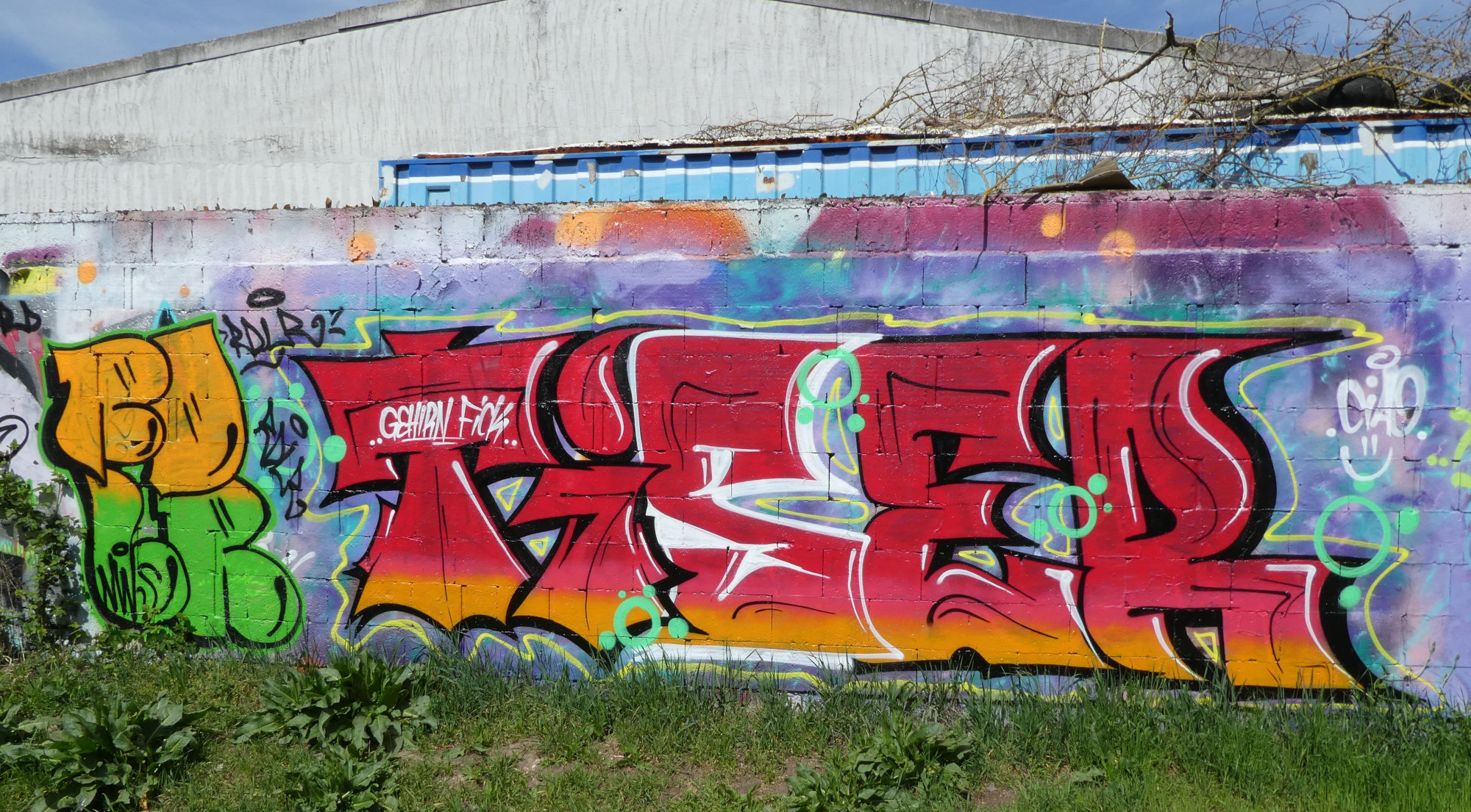 Graffiti HoF Worms 22. April 2021