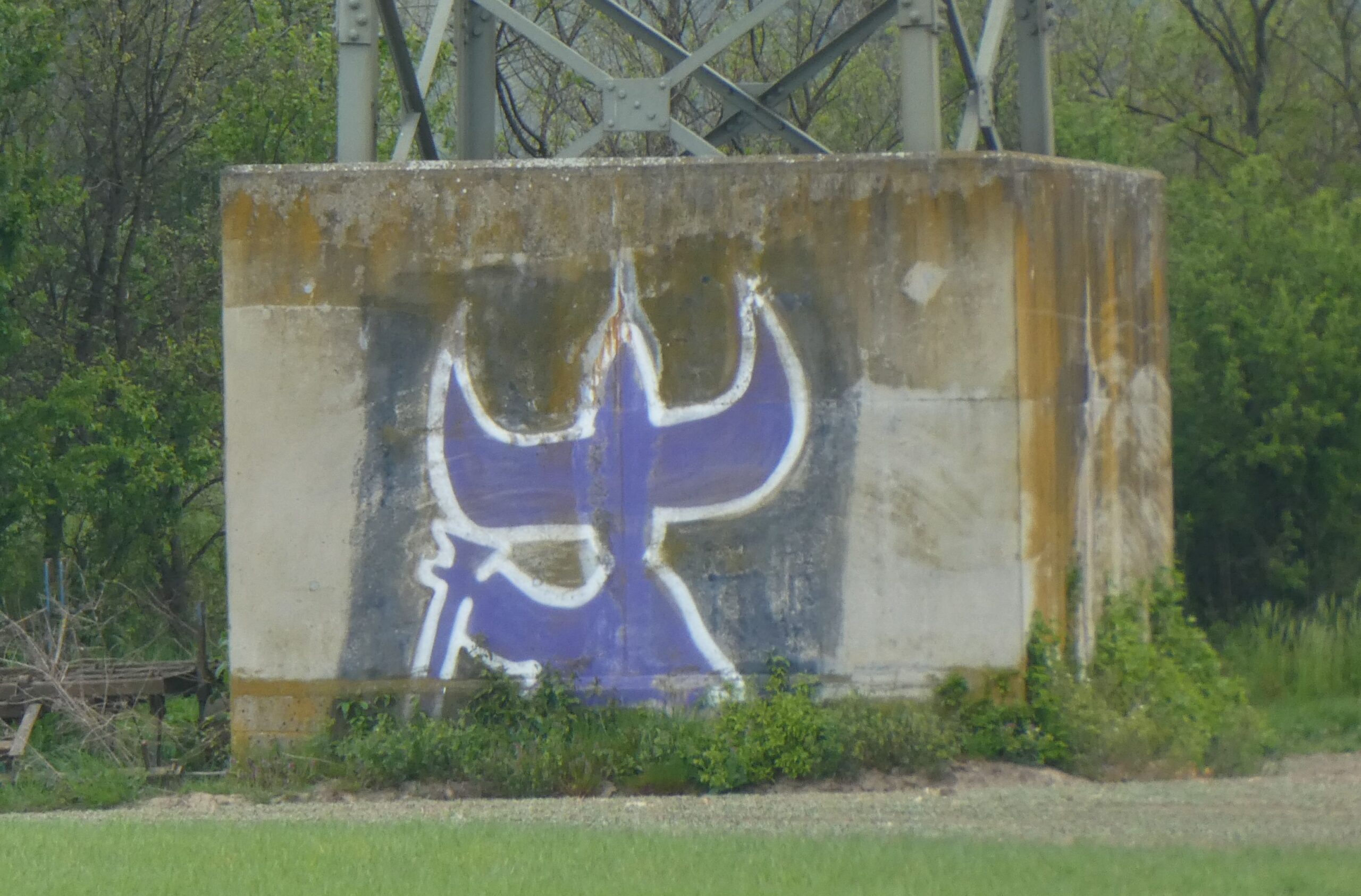 Graffiti Worms Oberer Busch 30. April 2021
